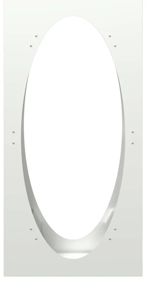 vidaXL Ράφι Καυσόξυλων Λευκό 50x23x100 εκ. Χάλυβας ψυχρής έλασης