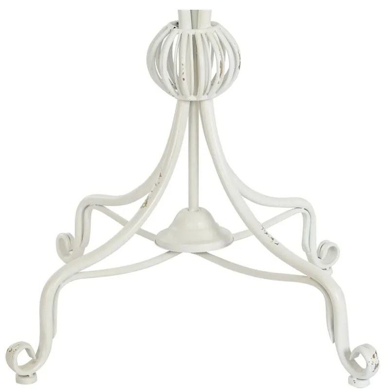 Βοηθητικό Τραπέζι DKD Home Decor 81 x 81 x 81,5 cm Μέταλλο Λευκό