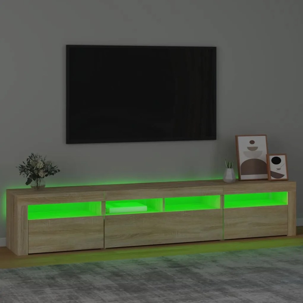 ΈΠΙΠΛΟ ΤΗΛΕΟΡΑΣΗΣ ΜΕ LED SONOMA ΔΡΥΣ 210X35X40 ΕΚ. 3152732