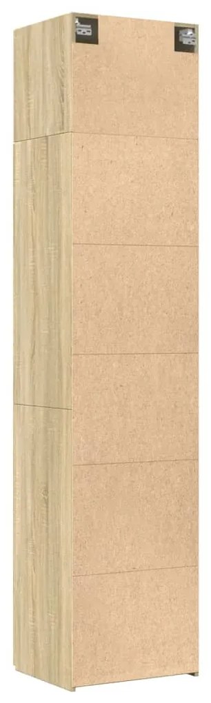 Ντουλάπι Αποθήκευσης Στενό Δρυς 50x42,5x225 εκ. Επεξεργ. Ξύλο 3281303