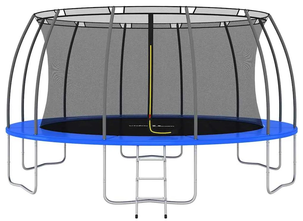 vidaXL Σετ Τραμπολίνου Στρογγυλό 488 x 90 εκ. 150 κ.