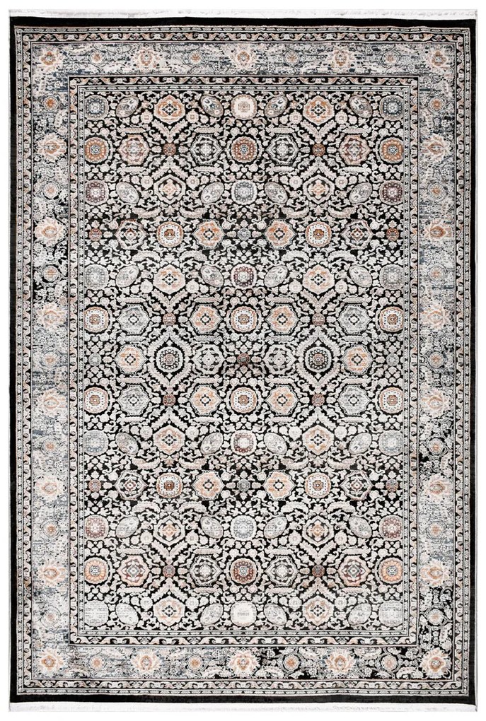 Χαλί (160x230) Polcarpet Dalia 449 Black Multy