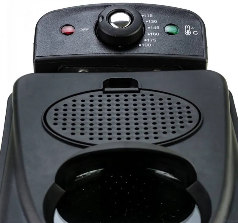Φριτέζα Oliver Voltz OV51980H, 2 λίτρα, 2000W, Φίλτρο, Αποσπώμενη, Ανοξείδωτο ατσάλι