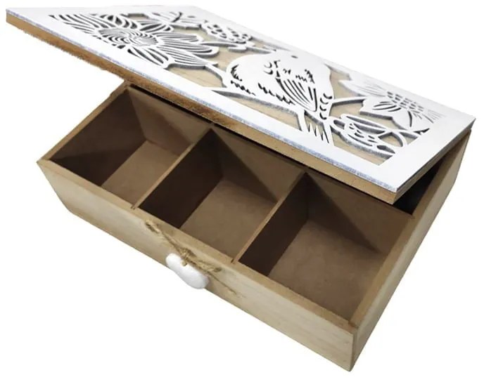 Ξύλινο αποθηκευτικό κουτί M145B-6 - Wooden storage box