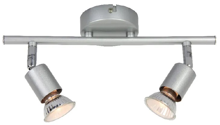 Σποτ Δίφωτο Aca Trinity MC634SL2 Silver