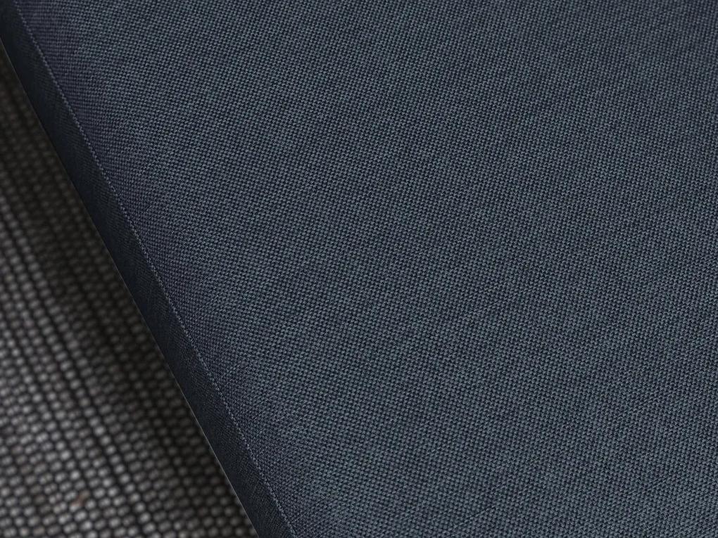 Γωνιακός Καναπές Scandinavian Choice C158, Σκούρο μπλε, Ασημί, 345x285x86cm, Πόδια: Μέταλλο | Epipla1.gr