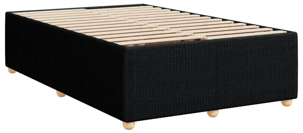 ΚΡΕΒΑΤΙ BOXSPRING ΜΕ ΣΤΡΩΜΑ ΜΑΥΡΟ 120X190 ΕΚ. ΥΦΑΣΜΑΤΙΝΟ 3287411