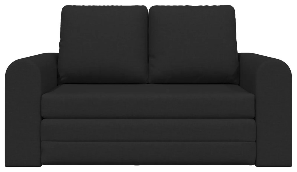 vidaXL Καναπές Κρεβάτι 2 σε 1 Μαύρος 148x71x83 εκ.