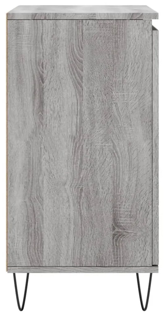 vidaXL Ντουλάπι Γκρι Sonoma 60x35x70 εκ. από Επεξεργασμένο Ξύλο