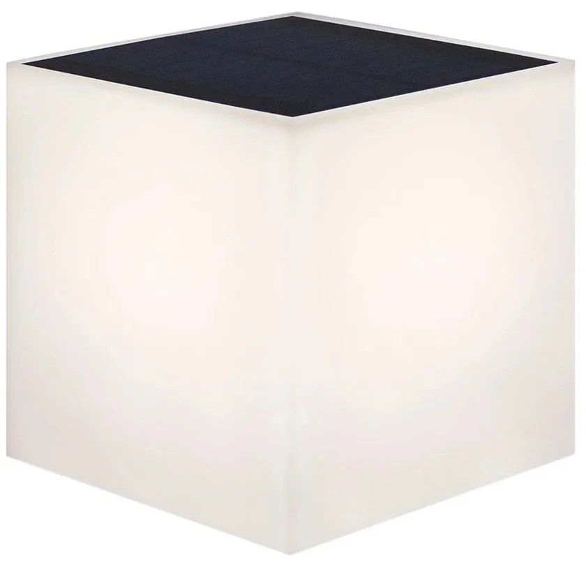 Φωτιστικό Τοίχου - Απλίκα Ηλιακή Wally Square LUMWLC018XXSPNW 18x18x18cm Led 1000Lm 4000K White New Garden