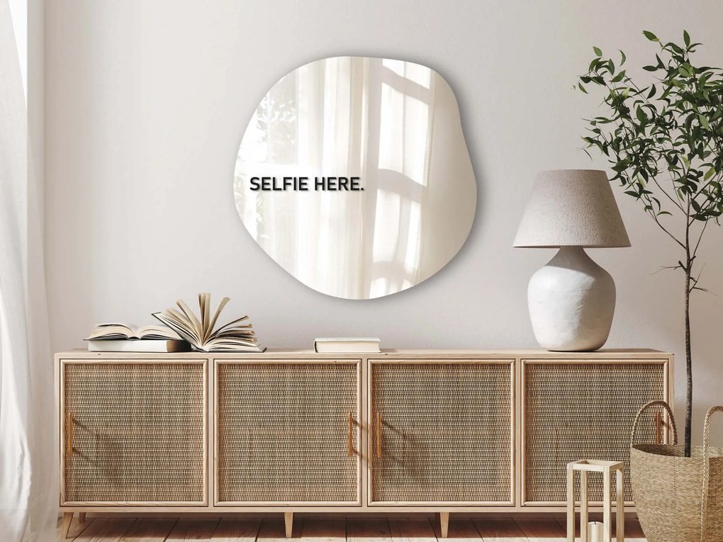Αυτοκόλλητο για καθρέφτη S22 – SELFIE HERE.