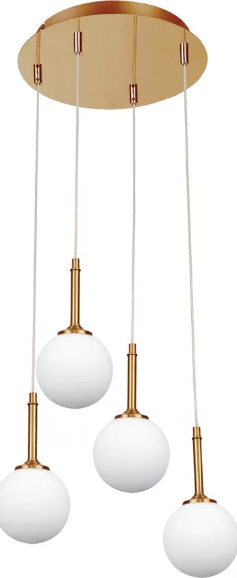 Κρεμαστό φωτιστικό InLight 4016-4-ROSETTE