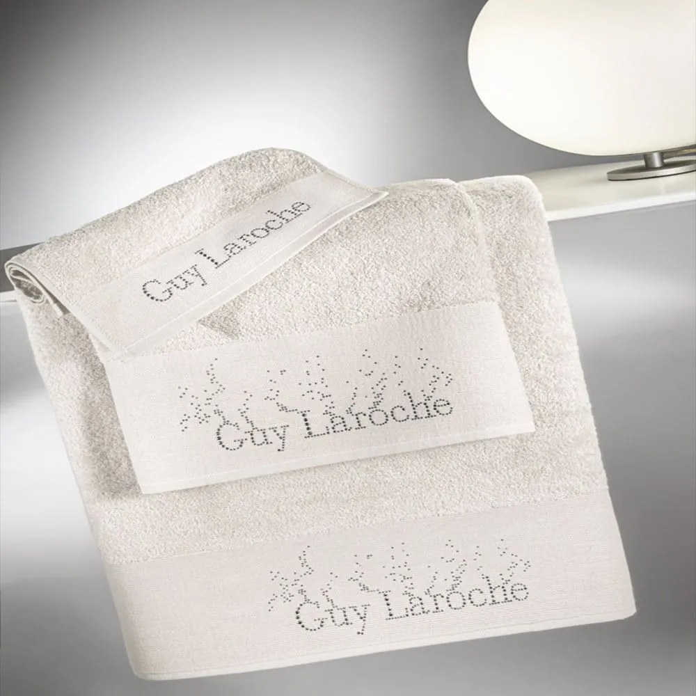 Πετσέτα Pandora (Σετ 3τμχ) Ivory Guy Laroche Σετ Πετσέτες 70x140cm 100% Cotton