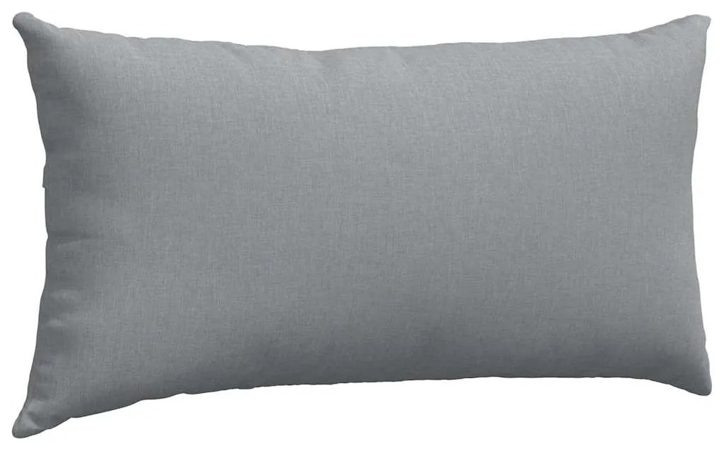 vidaXL Μαξιλάρι Καναπέ 2 pcs Ανοιχτό γκρι 80 x 40 cm ύφασμα