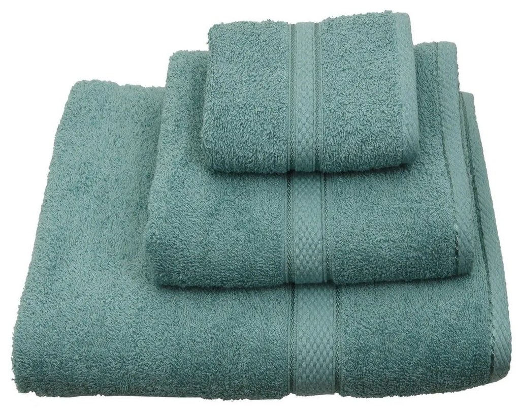Πετσέτα Classic Πετρόλ Viopros Λαβέτα 30x30cm 100% Cotton