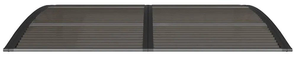 vidaXL Στέγαστρο Πόρτας Μαύρο 150 x 100 εκ. από Πολυκαρβονικό