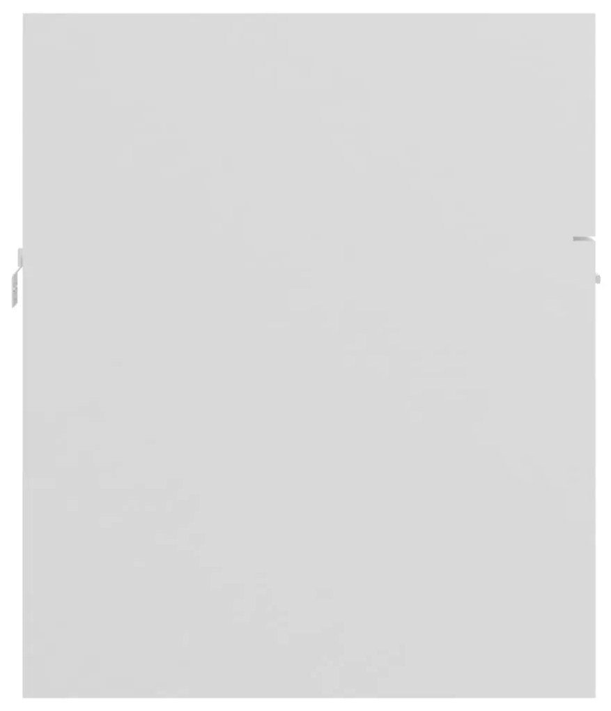 vidaXL Ντουλάπι Νιπτήρα Λευκό 80 x 38,5 x 46 εκ. από Επεξ. Ξύλο