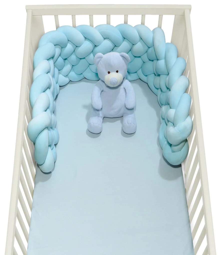 Πάντα Βρεφική Πλεξούδα 6583 Baby Relax - Light Blue Das Baby 25x150cm Πολυέστερ