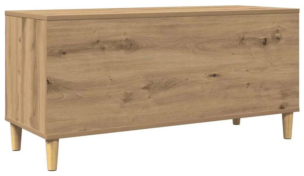 vidaXL Έπιπλο Δίσκων τεχνίτης Δρυς 100x38x48 εκ από Επεξεργασμένο Ξύλο