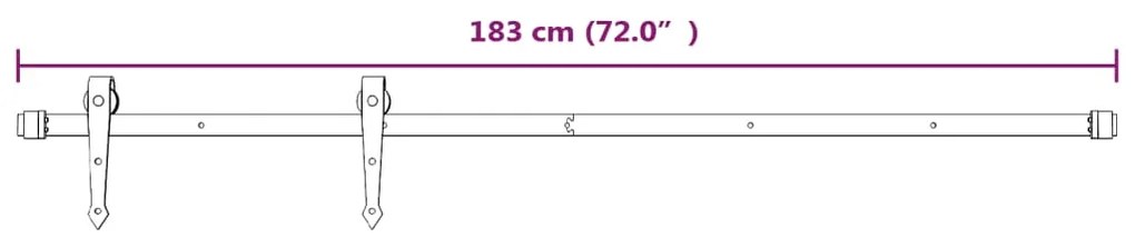 ΣΥΡΟΜΕΝΗ ΜΕΣΟΠΟΡΤΑ ΜΕ ΜΗΧΑΝΙΣΜΟ 90 X 210 ΕΚ. ΜΑΣΙΦ ΞΥΛΟ ΠΕΥΚΟΥ 3203218