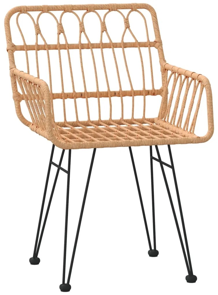 vidaXL Σετ Τραπεζαρίας Κήπου 9 Τεμαχίων από Συνθετικό Ρατάν