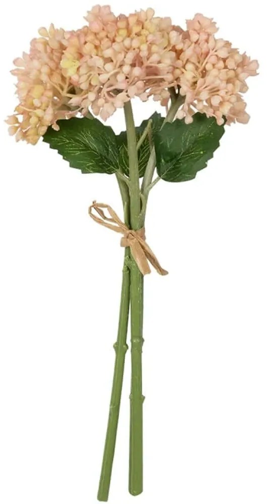Τεχνητό Μπουκέτο Hyacinth 21355 30cm Salmon GloboStar Ύφασμα