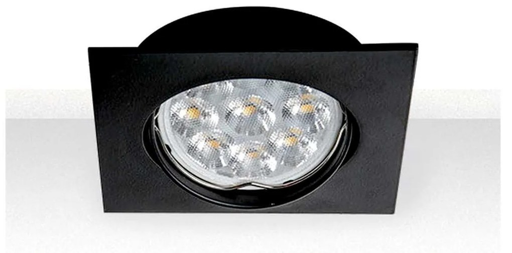 Φωτιστικό S014 Black Τετράγωνο Aluminium