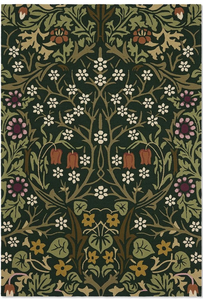 Χαλί Blackthorn Tump 428507 Green Morris 140X200cm