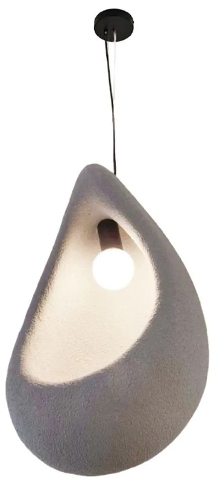 Φωτιστικό Οροφής 4054 38x55cm 1XE27 Grey Inlight
