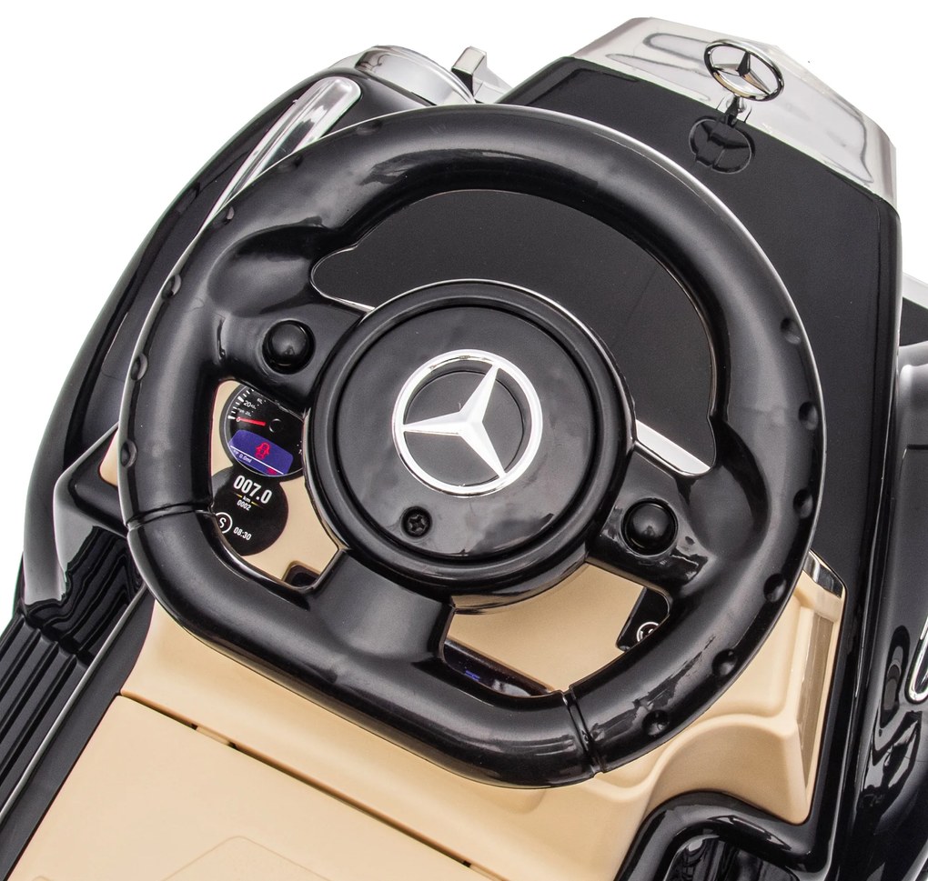 AIYAPLAY Αυτοκίνητο-πατίνι Mercedes Benz Design 300 S Design, Μαύρο
