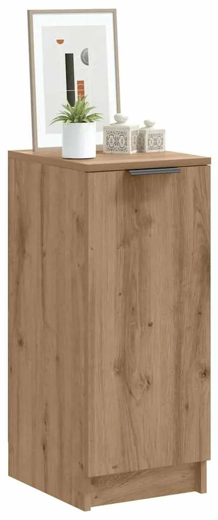 vidaXL Παπουτσοθήκη Χρώμα Αρτισιανή Δρυς 29,5x35x70 εκ. Επεξ. Ξύλο