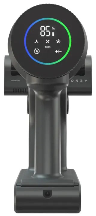 Κάθετη ηλεκτρική σκούπα AENO SC2 ASC0002, 530W, 28 kPa, 800 ml, 4 επίπεδα, οθόνη LED αφής, πλένεται το φίλτρο MIF, γκρι