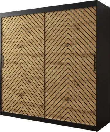 Ντουλάπα συρόμενη Jodelka-Mauro-Artisan-Μήκος: 200 εκ.