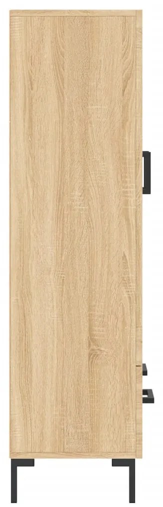 vidaXL Ντουλάπα Sonoma Δρυς 69,5 x 31 x 115 εκ. από Επεξεργασμένο Ξύλο