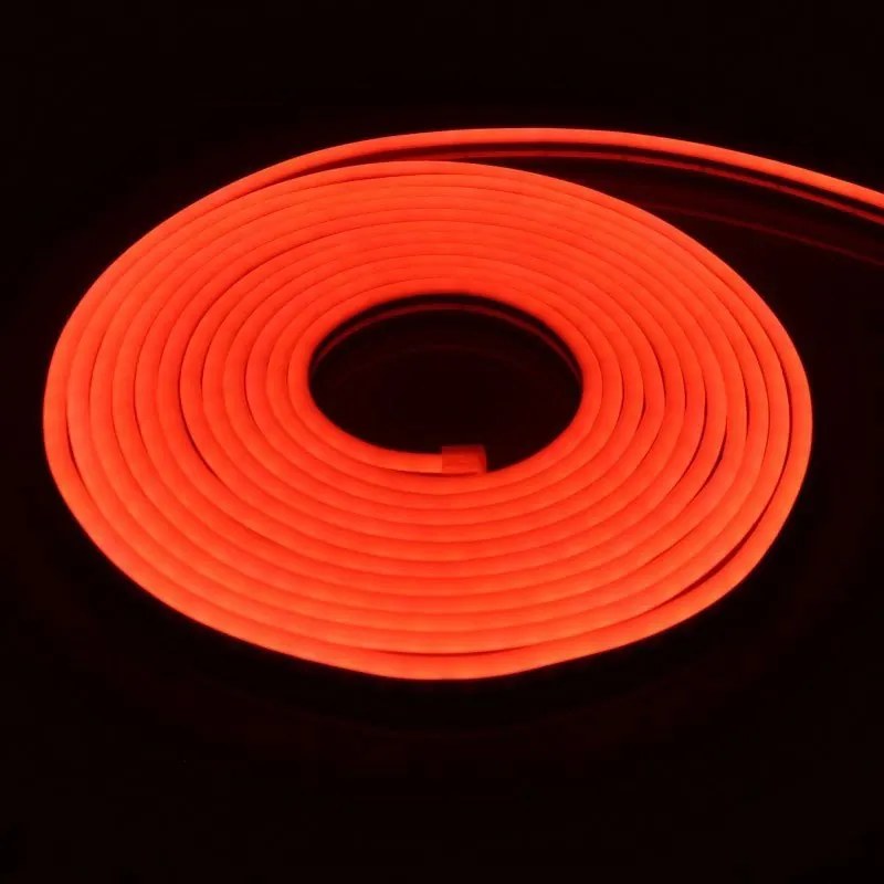LED εύκαμπτη φωτιζόμενη ταινία Neon κόκκινο 5m - Flexible strip light