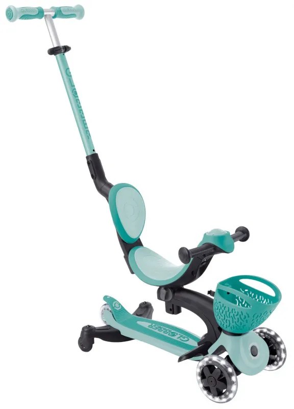 Globber Scooter Go.Up Baby Lights 360 Mint