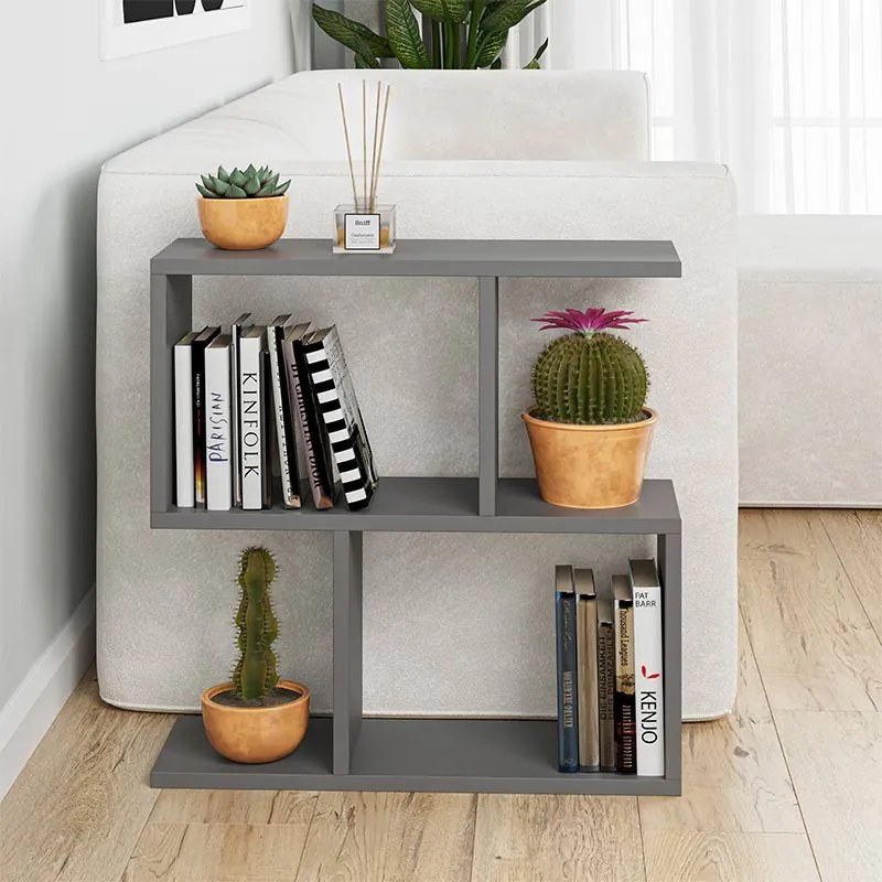 ΒΟΗΘΗΤΙΚΟ ΤΡΑΠΕΖΑΚΙ HOMEMANIA MEGAPAP ΧΡΩΜΑ ΑΝΘΡΑΚΙ 60X20X60ΕΚ.
