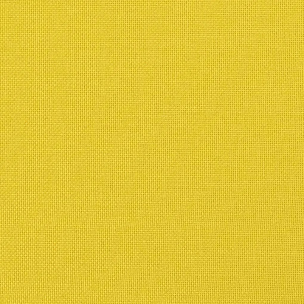Σετ Σαλονιού 2 Τεμαχίων Αν. Κίτρινο Υφασμάτινο - Κίτρινο