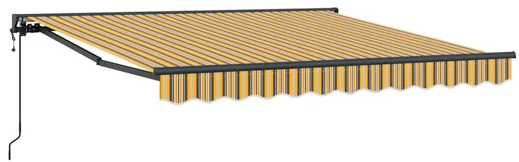 vidaXL Σκηνίτσα Αναδιπλούμενη Πολύχρωμη Ραφή 350x250 εκ ύφασμα