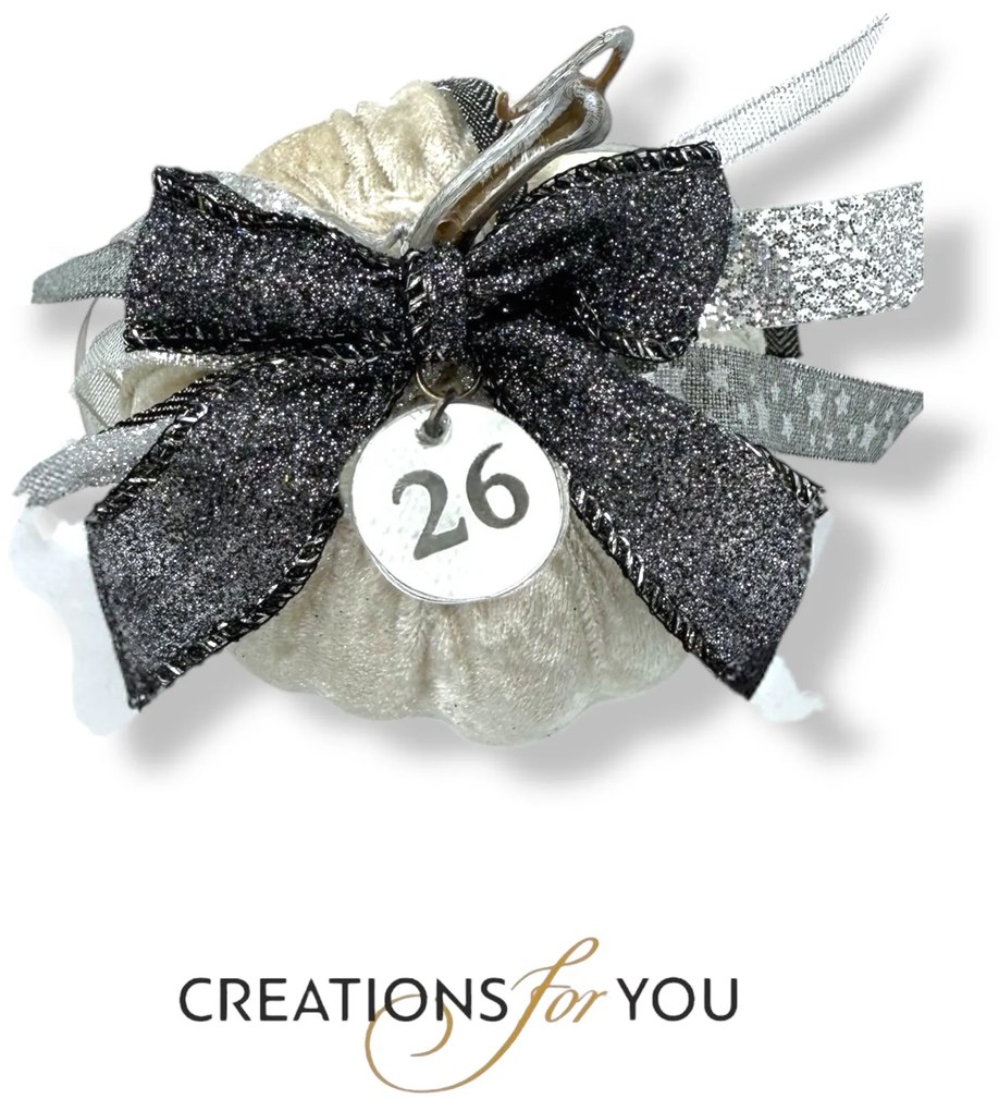 Κολοκύθα Εκρού βελούδινη μεσαία - Ασημί