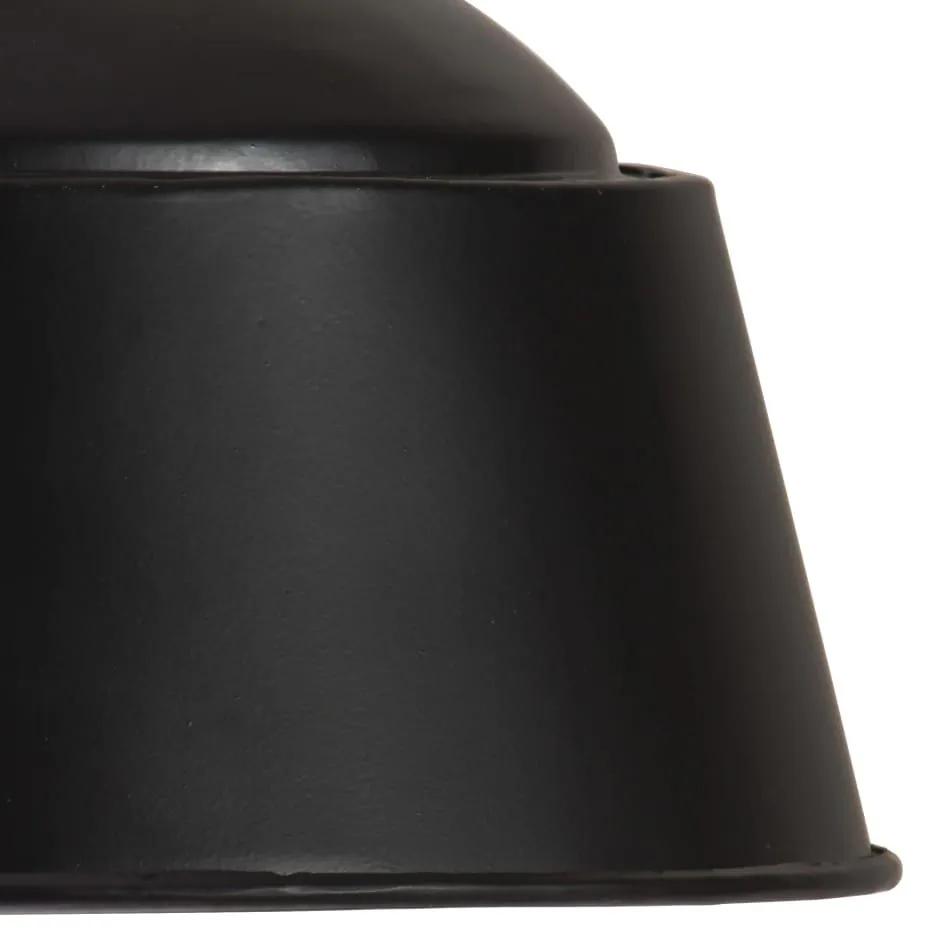Φωτιστικό Κρεμαστό Industrial Μαύρο 32 εκ. E27 - Μαύρο