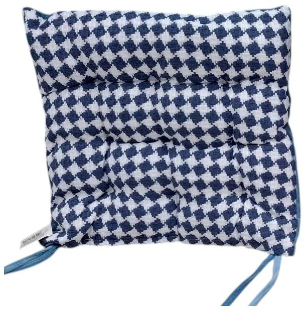 Μαξιλάρι καρέκλας 40x40cm  Μπλε
