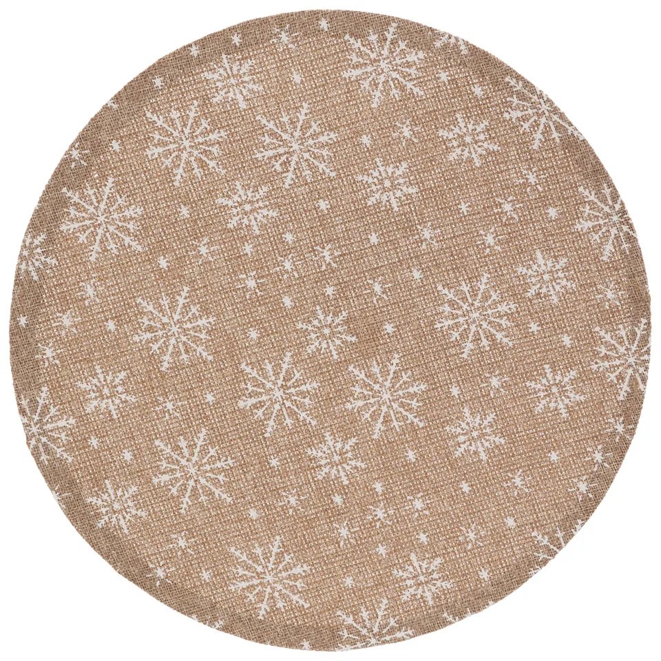 Χριστουγεννιάτικο Σουπλά (Φ38) A-S White Snowflake 208502C