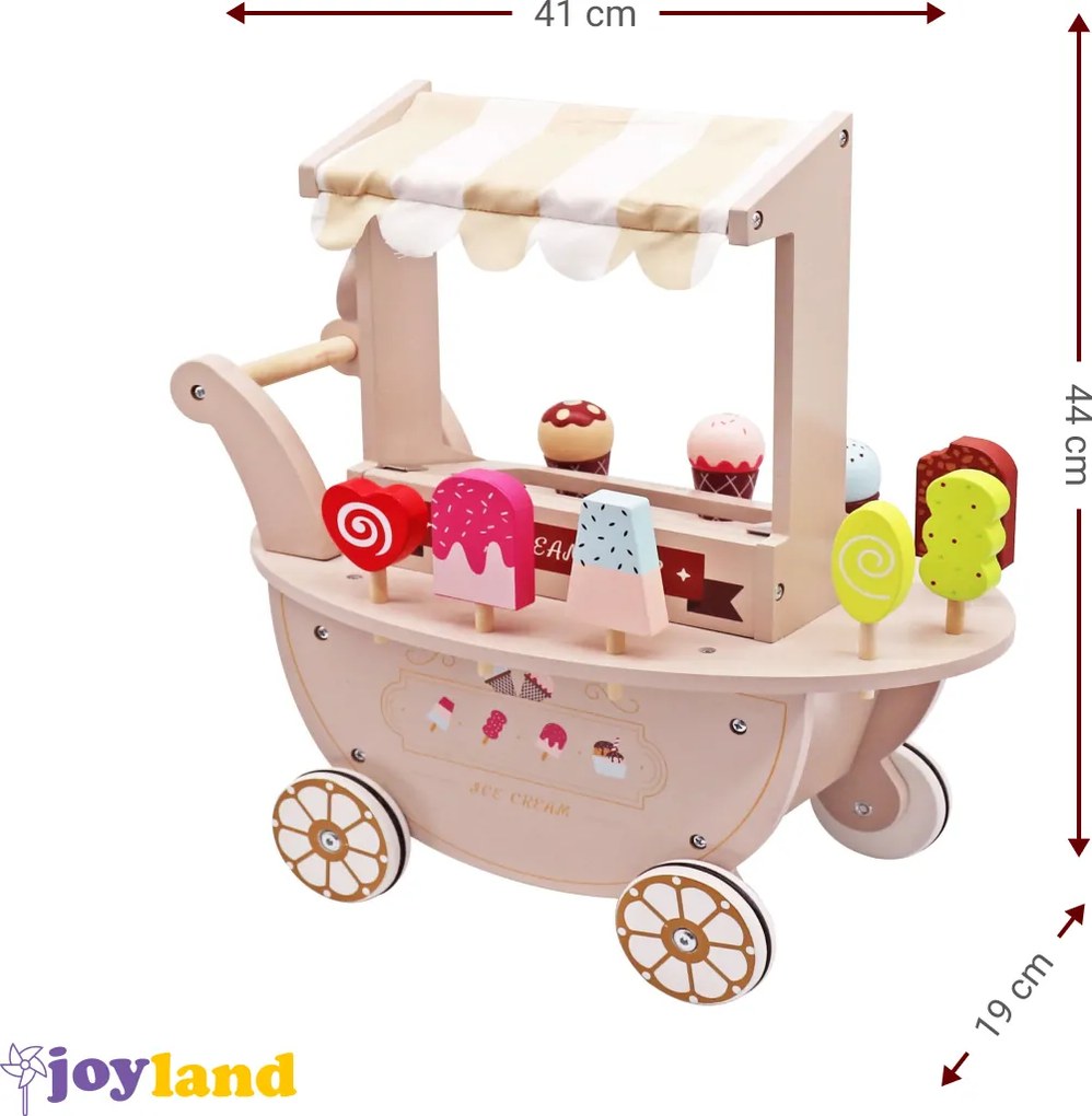 Παιδικό παγωτατζίδικο τρόλεϊ Joyland Pop