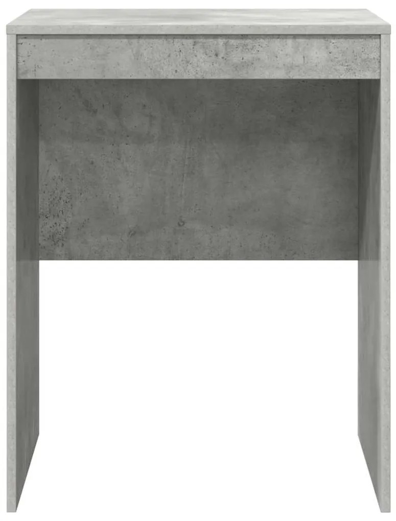 vidaXL Γραφείο Γκρι σκυροδέματος 60 x 50 x 76 εκ. Επεξεργασμένο ξύλο