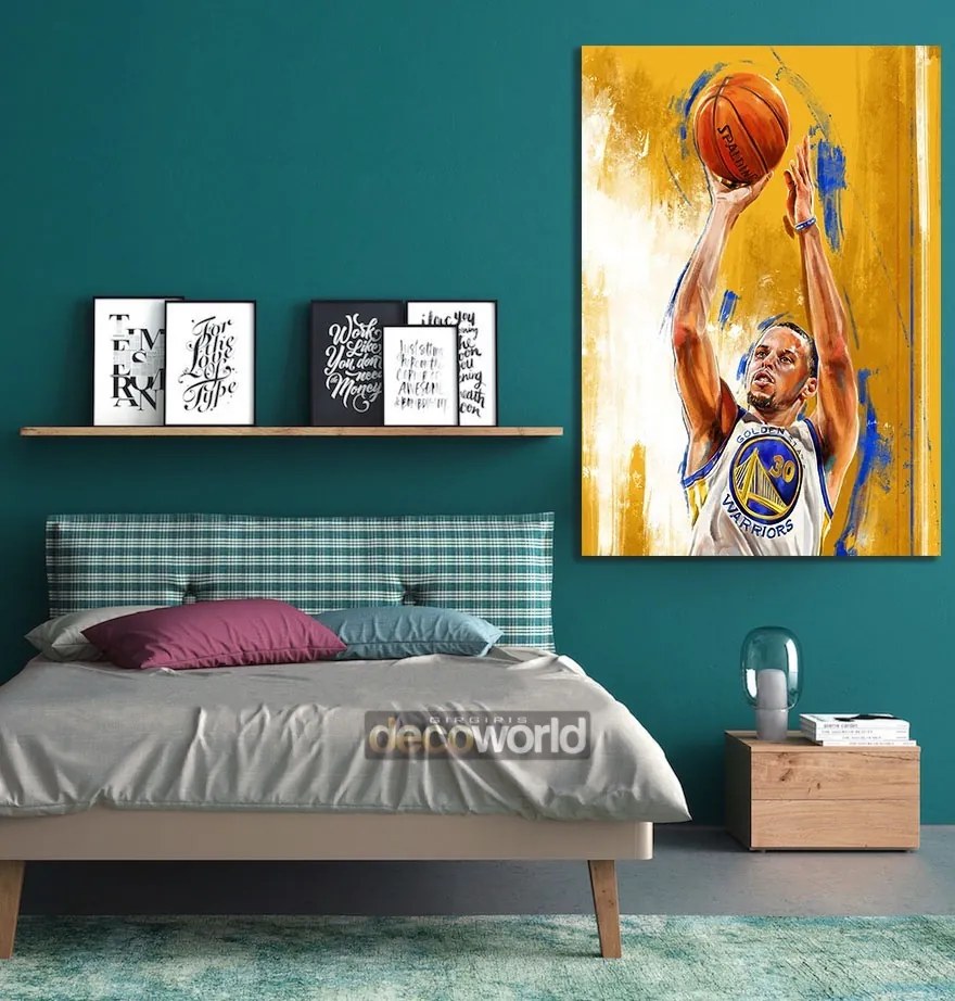 Πίνακας σε καμβά NBA Steph Curry KNV963 65cm x 95cm