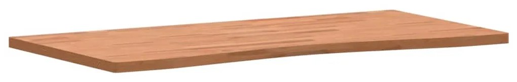 vidaXL Επιφάνεια Εργασίας 110x(50-55)x2,5 εκ. από Μασίφ Ξύλο Οξιάς