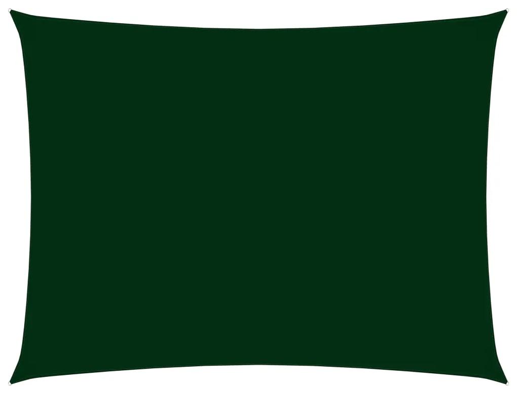 Πανί Σκίασης Ορθογώνιο Σκούρο Πράσινο 2x4 μ. από Ύφασμα Oxford