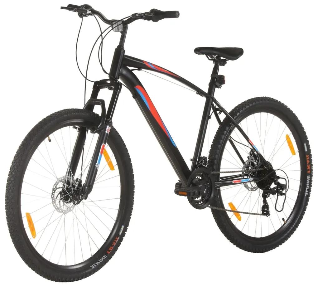 vidaXL Ποδήλατο Mountain 29'' Μαύρο με 21 Ταχύτητες & Σκελετό 48 εκ.