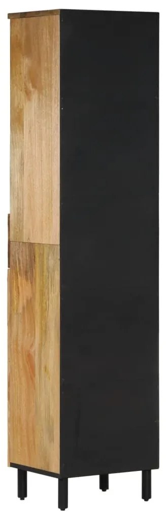 vidaXL Ντουλάπι Μπάνιου 38 x 33 x 160 εκ. από Μασίφ Ξύλο Μάνγκο